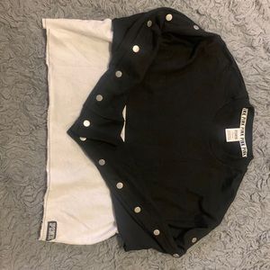 Pink long sleeve sweat shirt